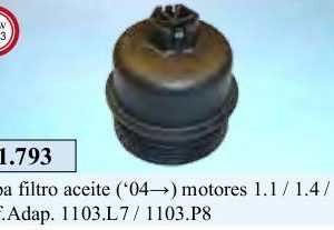TR311793  |  מסנן שמן  |  חליפי  |  TRICLO