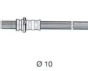 C2496  |  צינורות בלם  |  חליפי  |  GREEN