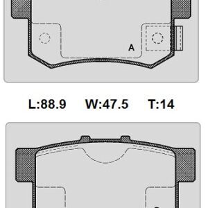 GD0365  |  דיסקיות בלם  |  חליפי  |  GREENTECH
