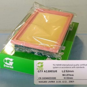 GTFA13001UE  |  מסנן אוויר  |  חליפי  |  GREENTECH