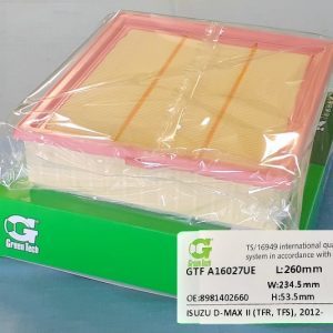 GTFA16027UE  |  מסנן אוויר  |  חליפי  |  GREENTECH