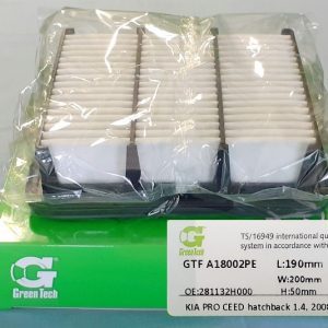 GTFA18002PE  |  מסנן אוויר  |  חליפי  |  GREENTECH