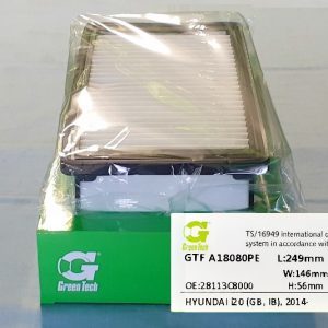 GTFA18080PE  |  מסנן אוויר  |  חליפי  |  GREENTECH