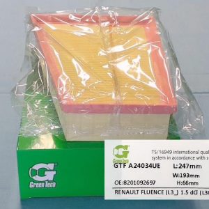 GTFA24034UE  |  מסנן אוויר  |  חליפי  |  GREENTECH