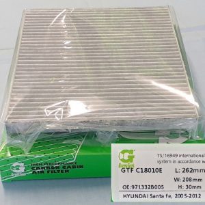 GTFC18010E  |  מסנן מזגן  |  חליפי  |  GREENTECH