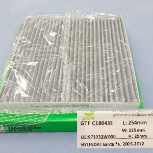 GTFC18043E  |  מסנן מזגן  |  חליפי  |  GREENTECH