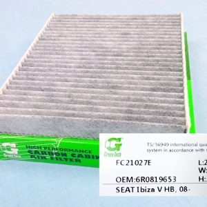 GTFC21027E  |  מסנן מזגן  |  חליפי  |  GREENTECH