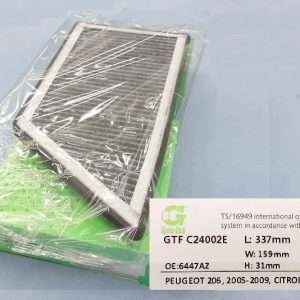 GTFC24002E  |  מסנן מזגן  |  חליפי  |  GREENTECH