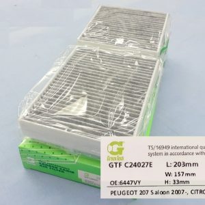 GTFC24027E  |  מסנן מזגן  |  חליפי  |  GREENTECH